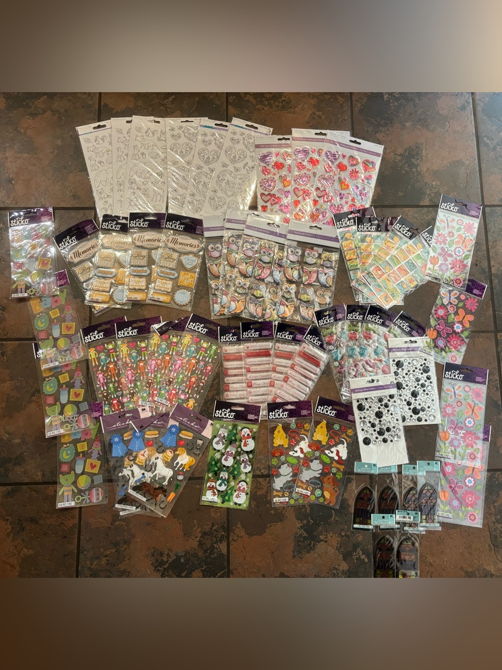 Assorted Sticker Packs - Multi Color #73 - Picture 1 of 4